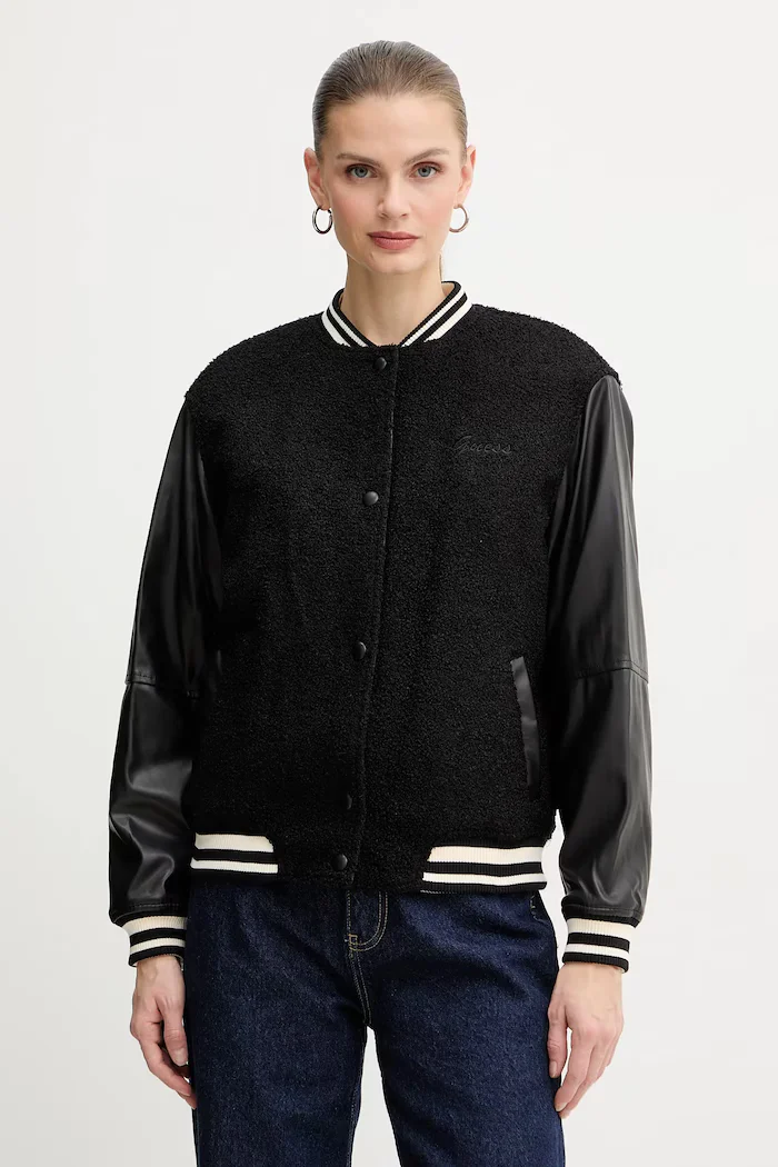 GUESS Яке DANIELLE в черно преходен модел W5BL27 W2392