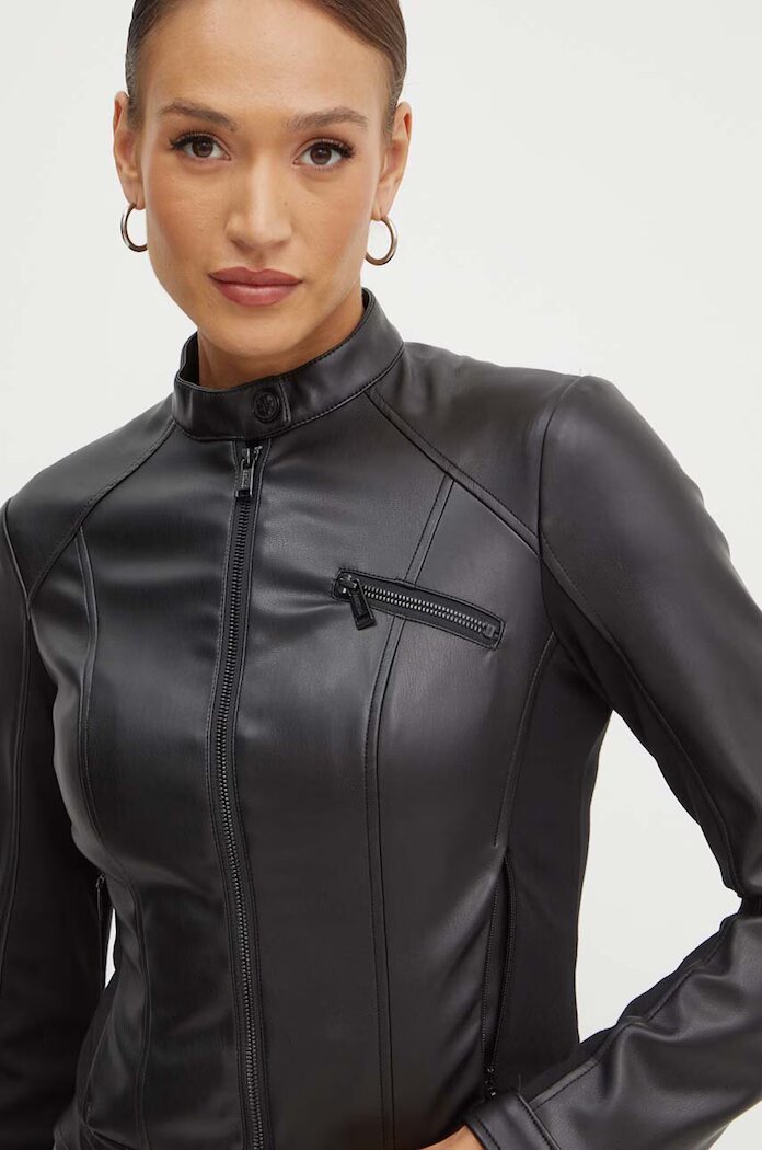 GUESS Яке FIAMMETTA в черно преходен модел W4YL04 WE480