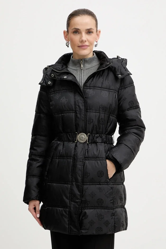 GUESS Яке IMMA в черно зимен модел W5BL44 W2912