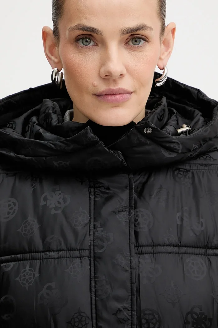 GUESS Яке IMMA в черно зимен модел W5BL44 W2912