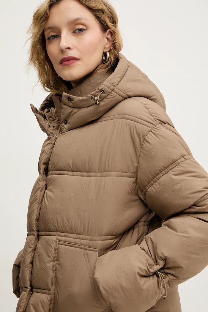 GUESS Яке NEW DAISY в кафяво зимен модел W5BL43 W2902