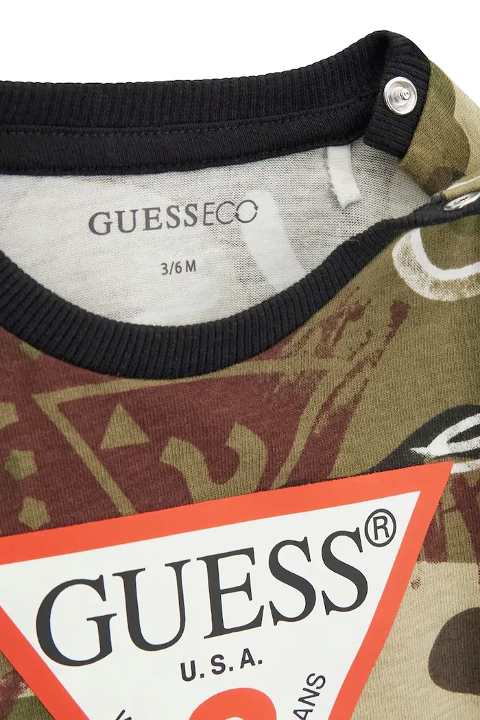 GUESS за деца от памук черен I6BG01 K5800
