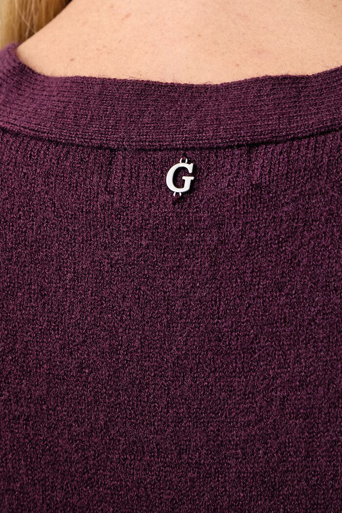 GUESS жилетка дамска GRACIE виолетова W6BR47 Z1446