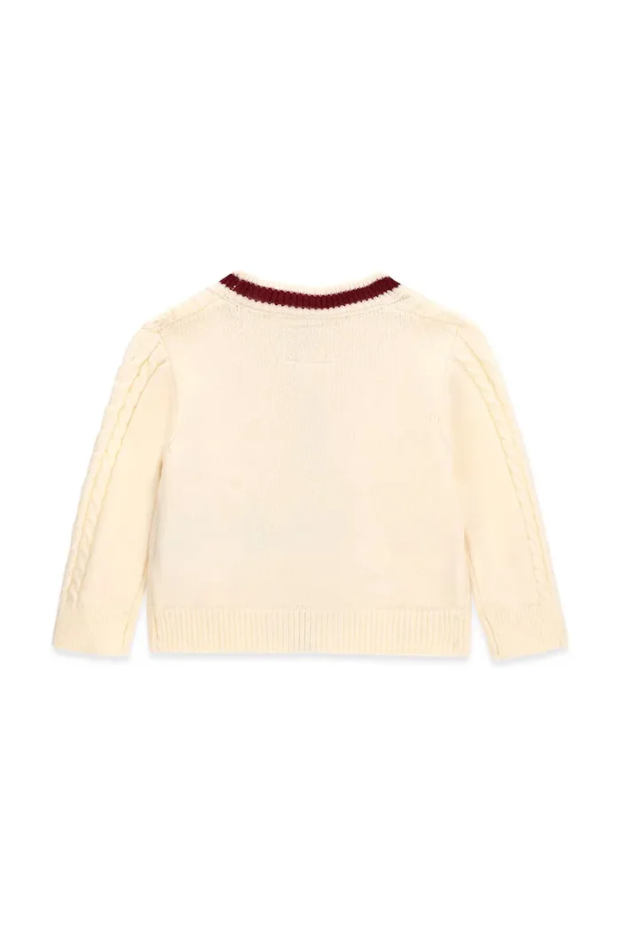 GUESS жилетка за бебе бежова A6BR01 Z1312