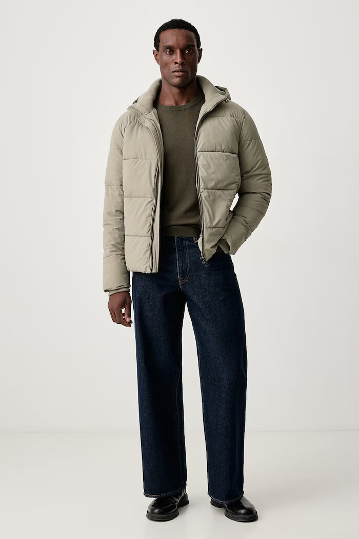 GUESS зимен яке мъжки зелен M6BL58 W4170