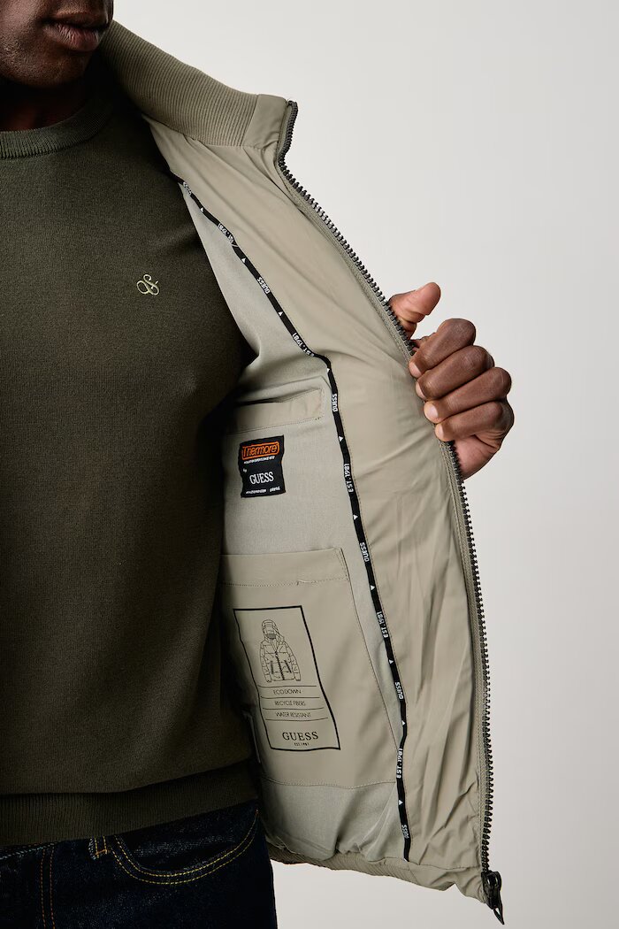 GUESS зимен яке мъжки зелен M6BL58 W4170