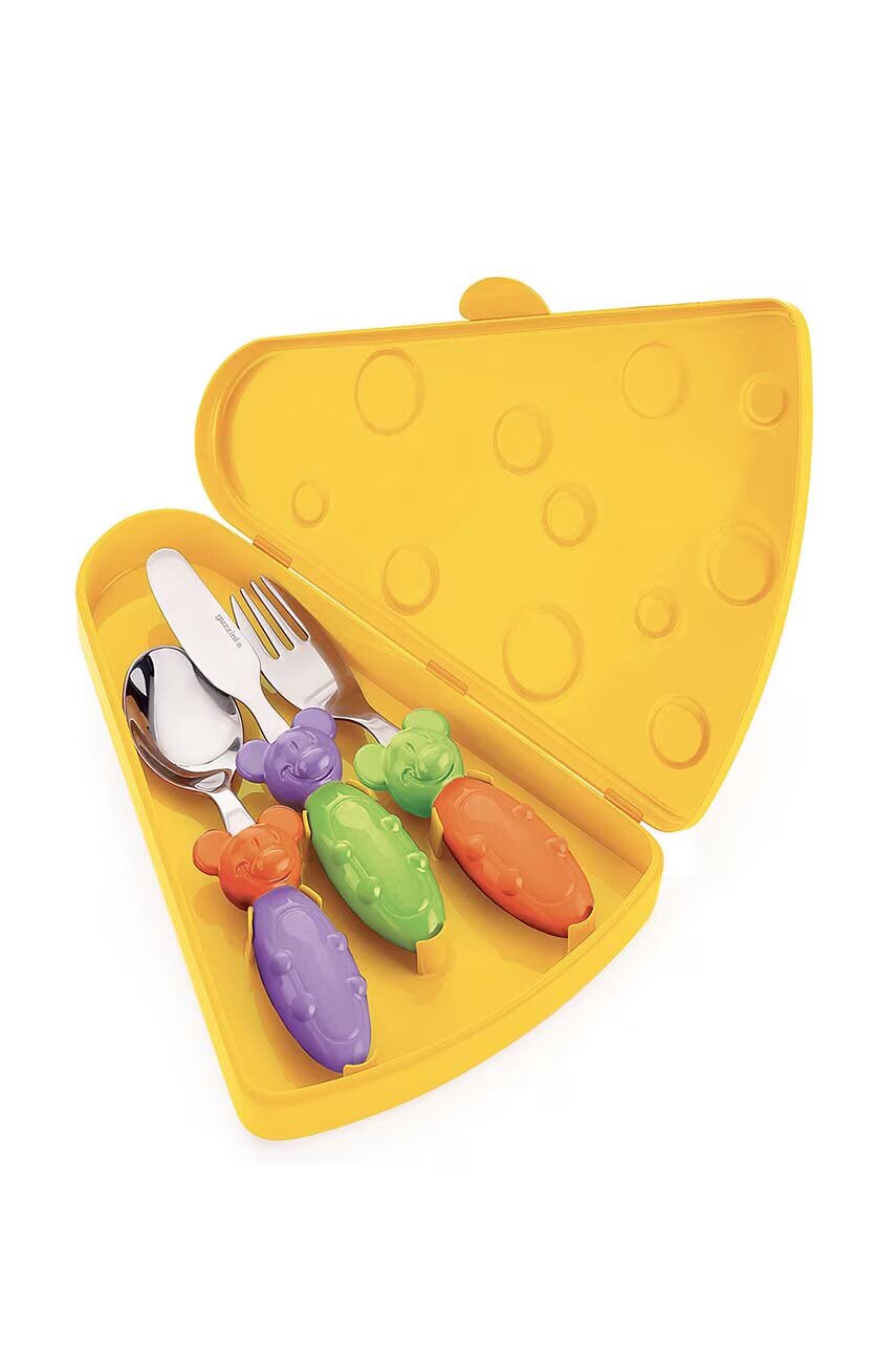 Guzzini Комплект прибори за хранене в калъф Mini Cutlery Set