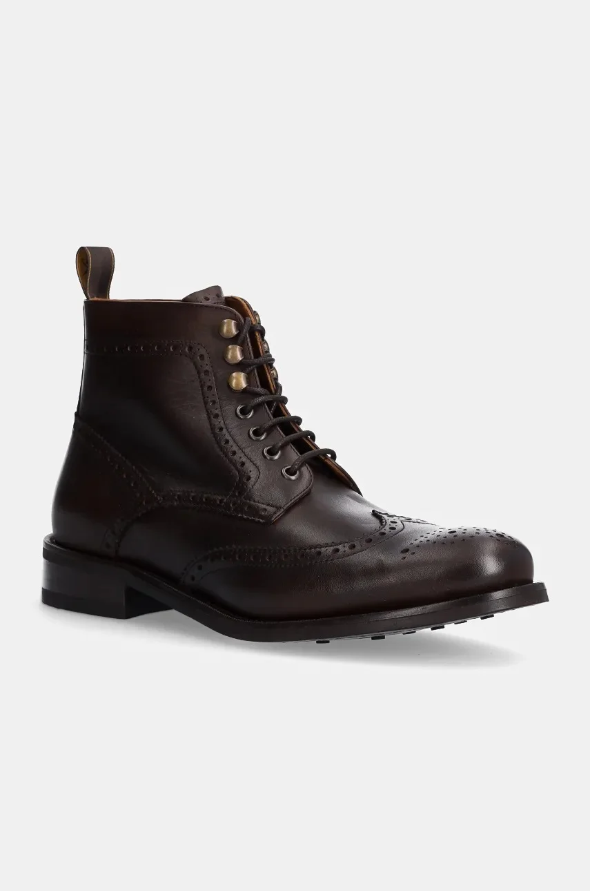 Hackett London Кожени обувки JAME BROGUEBOOT