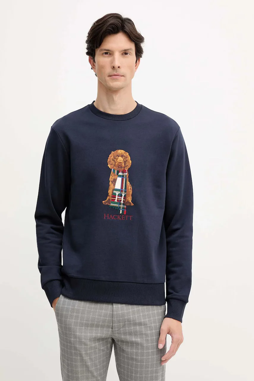 Hackett London Памучен суичър