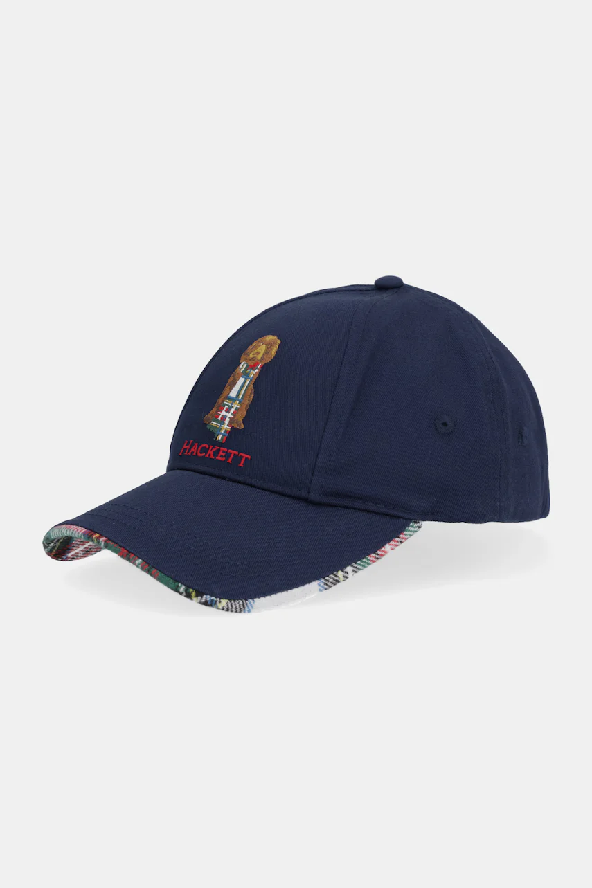 Hackett London Памучна шапка с козирка