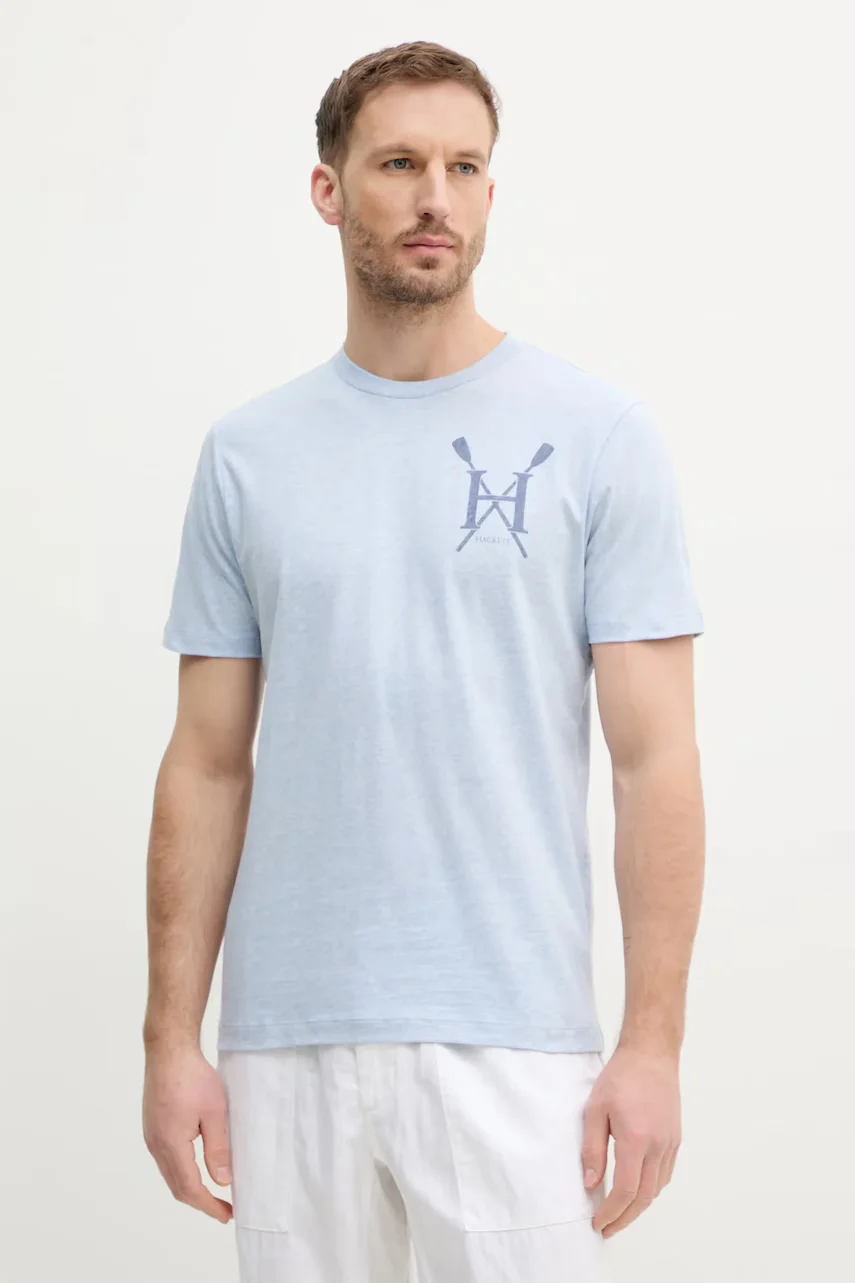 Hackett London Памучна тениска