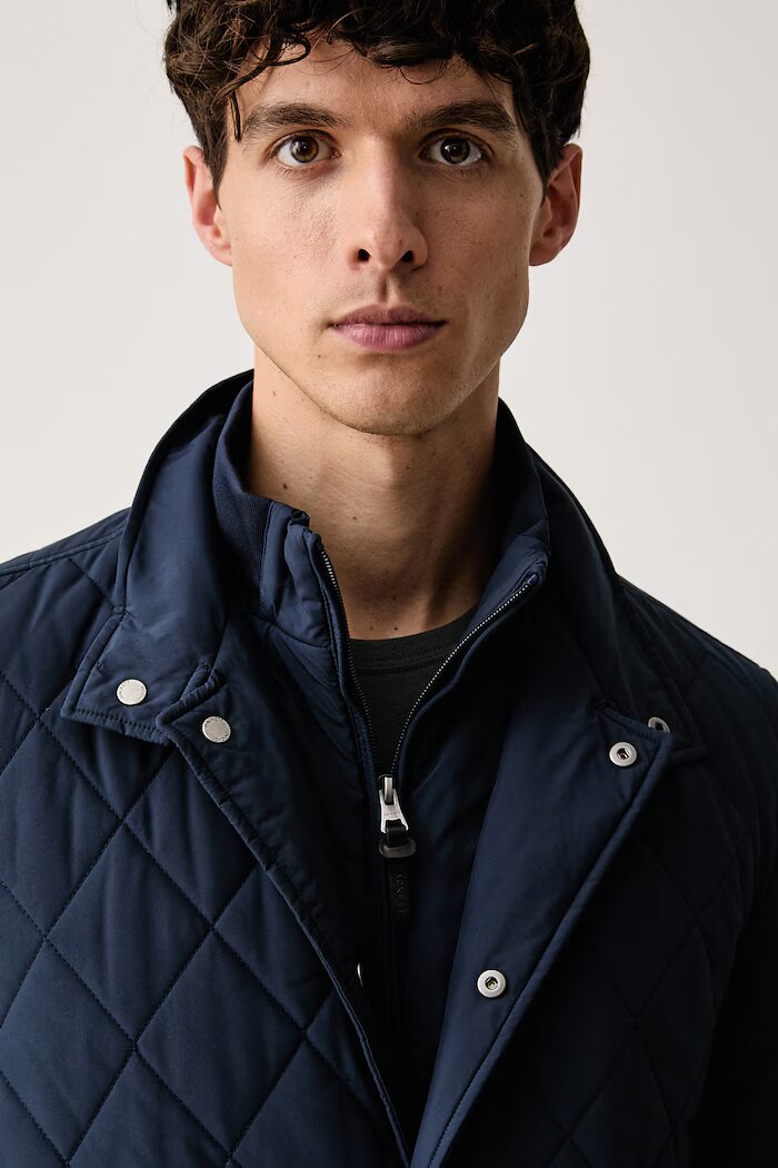 Hackett London преходно яке мъжко тъмносиньо HM4000242