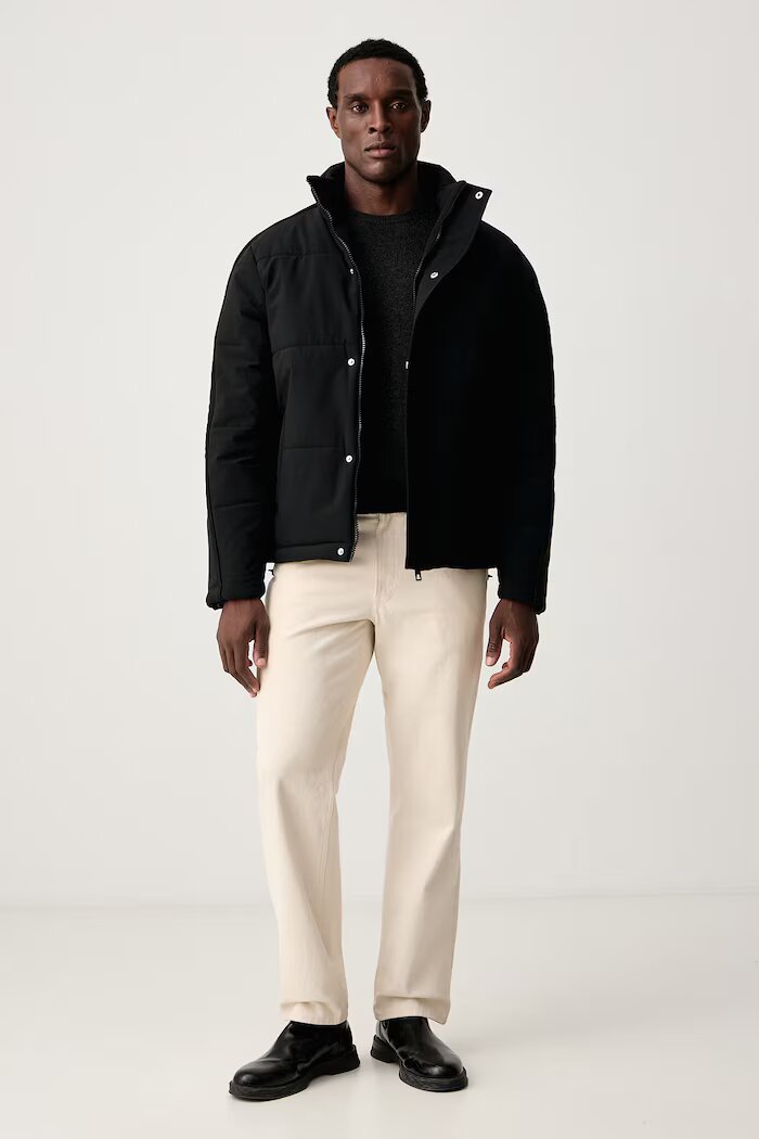 Hackett London пуловер мъжки от вълна сив HM7000287