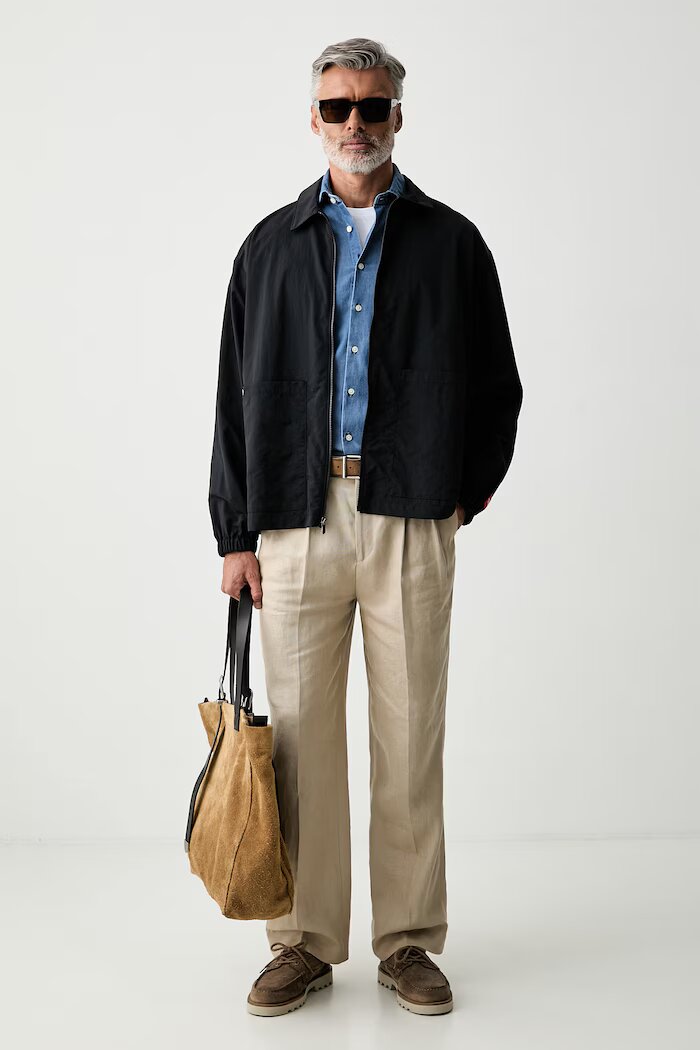 Hackett London риза мъжка синя HM3010760