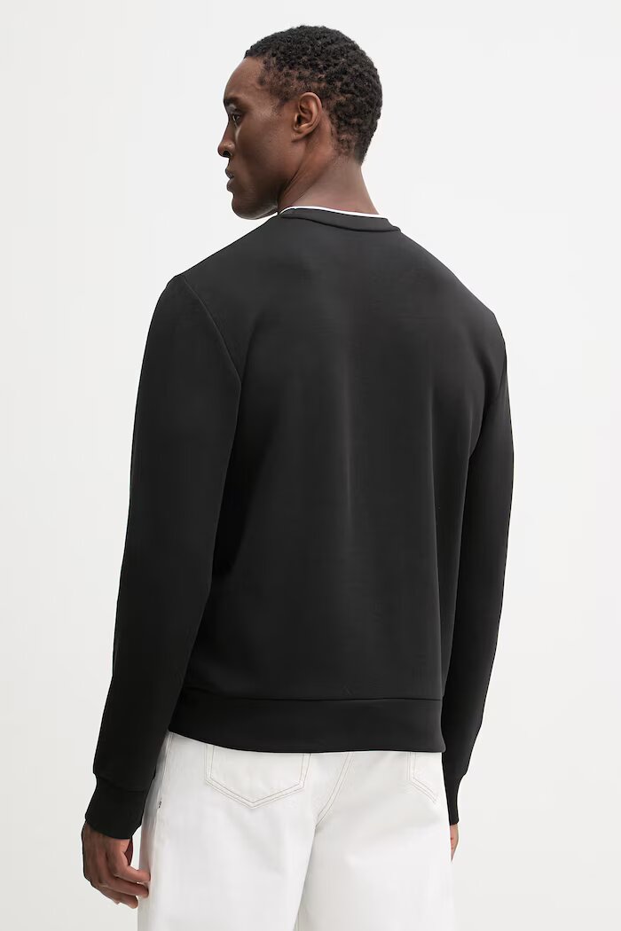 Hackett London Суичър мъжки в черно с принт HM5800087