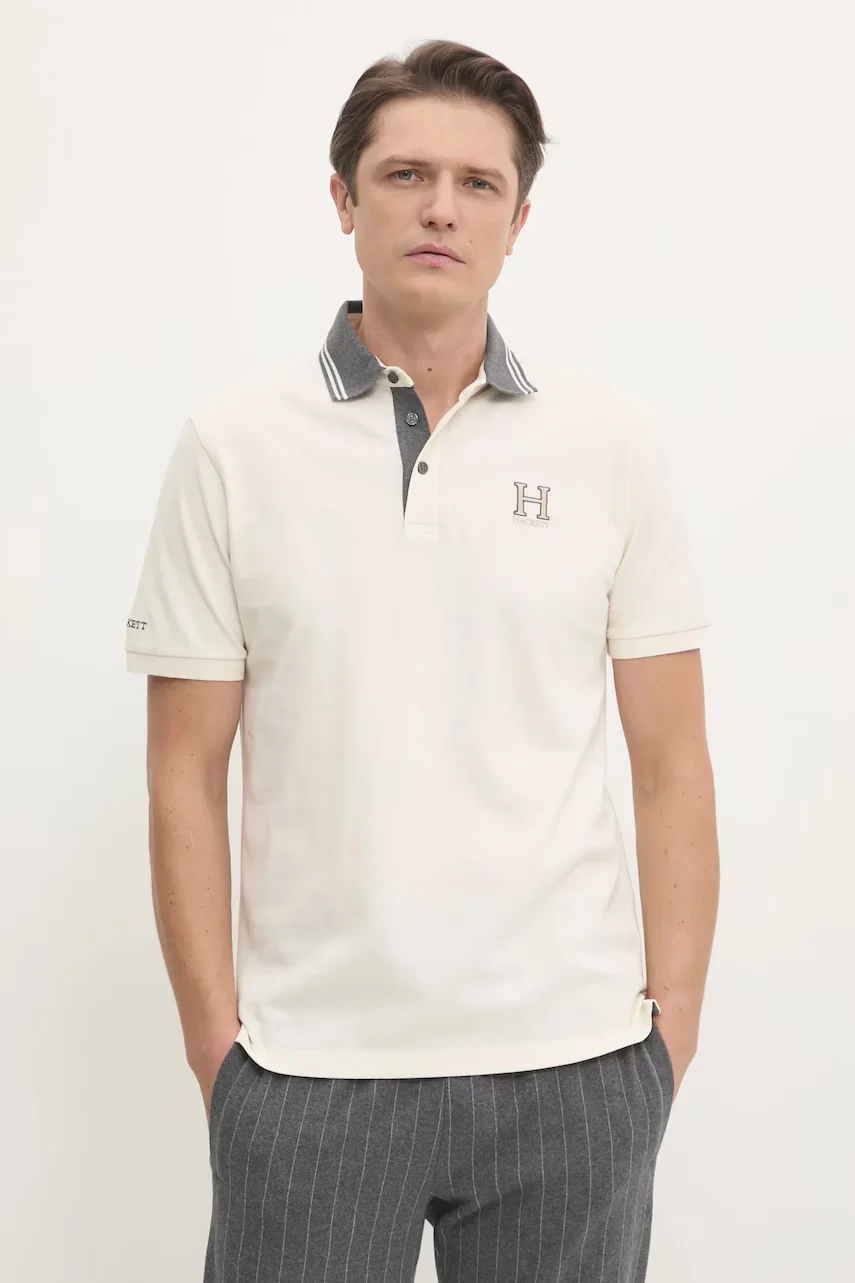 Hackett London Тениска с яка
