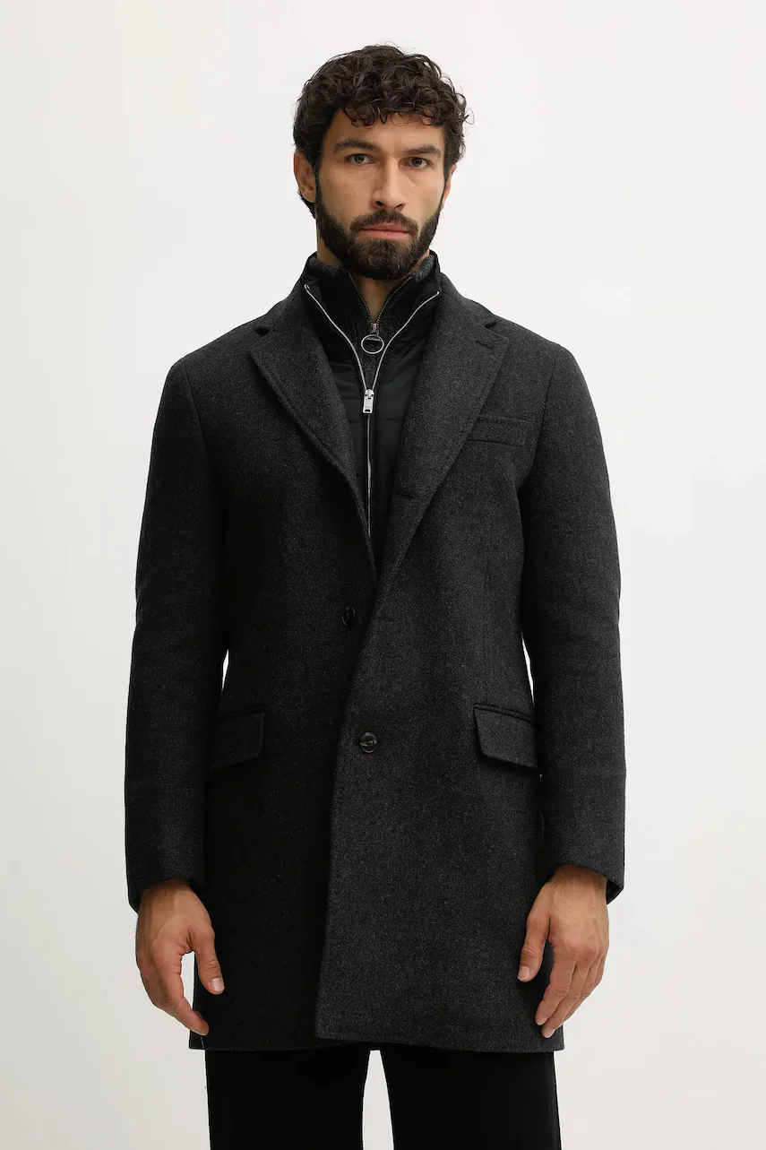 Hackett London Вълнено палто