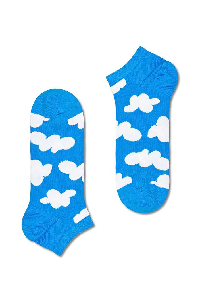 Happy Socks Чорапи Cloudy Low Sock в синьо