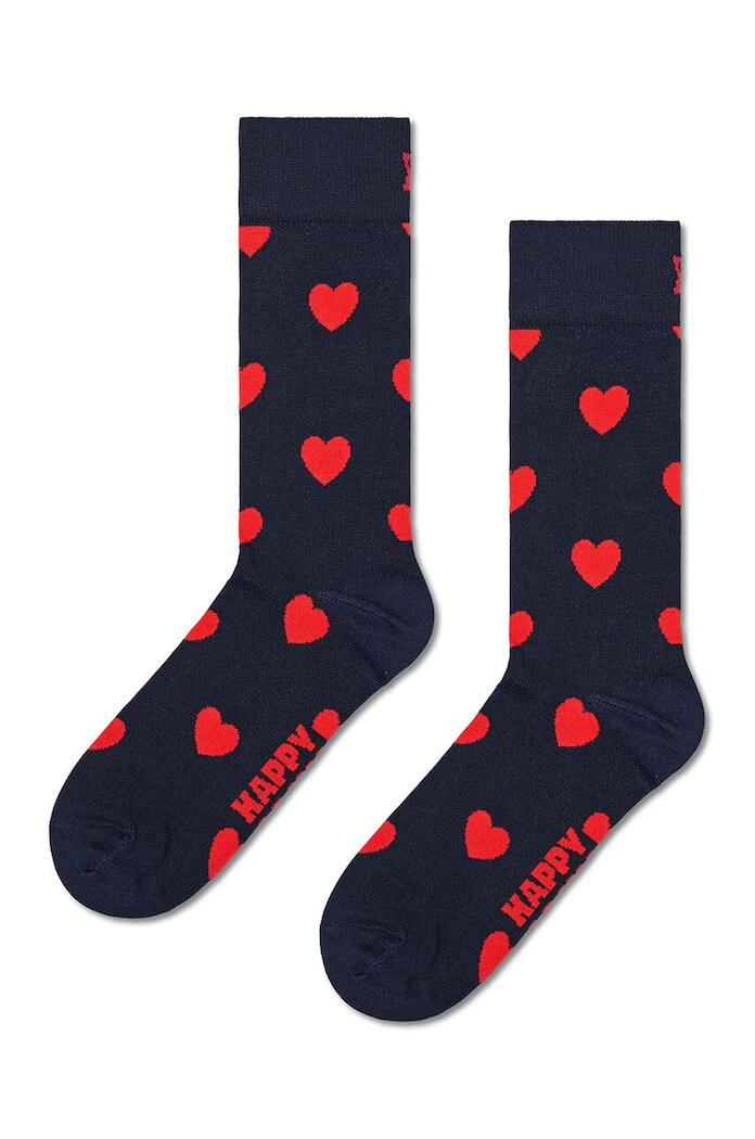 Happy Socks Чорапи Heart Sock в тъмносиньо
