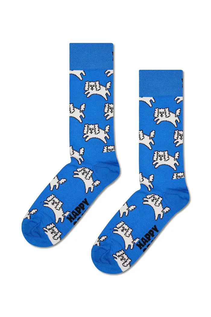 Happy Socks чорапи с памук сини P003194