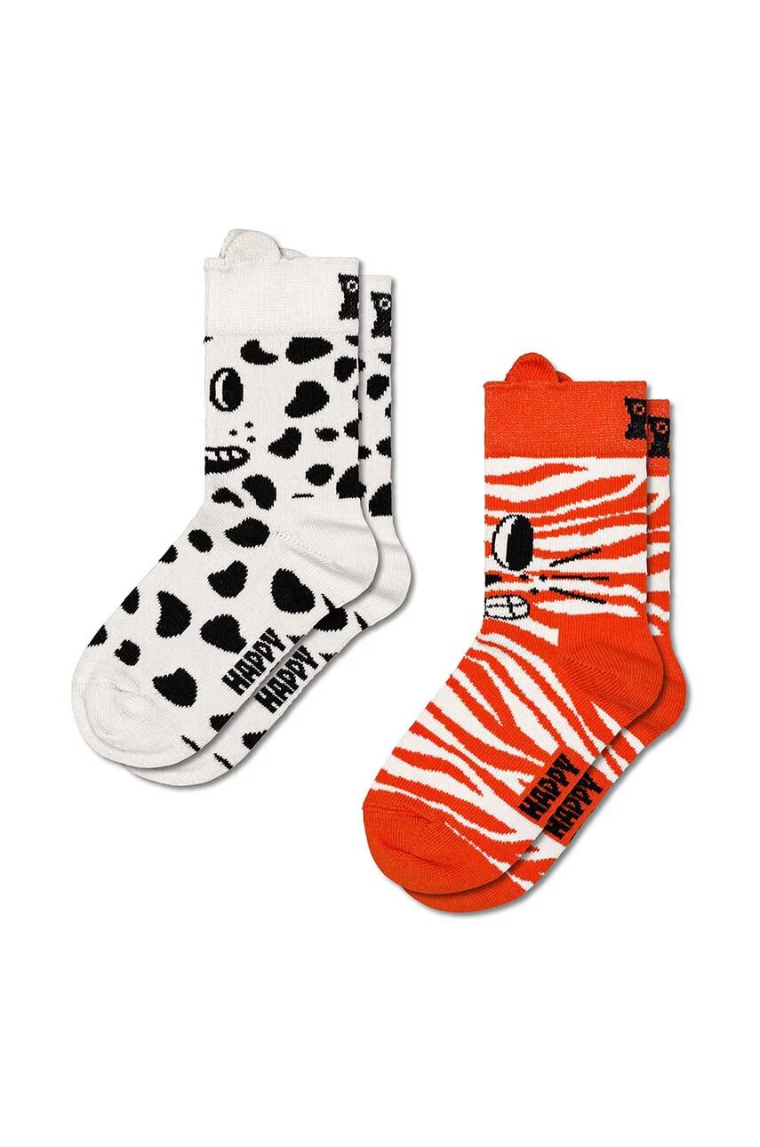 Happy Socks Детски чорапи Kids Cat & Dog Socks (2 чифта)