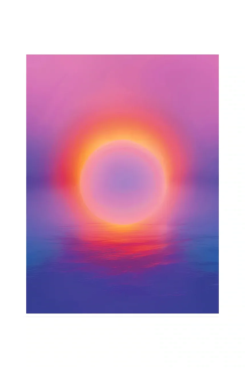 HARTMAN Графика върху акрилно стъкло a.i art Chroma Impulse 06 30 x 40 cm