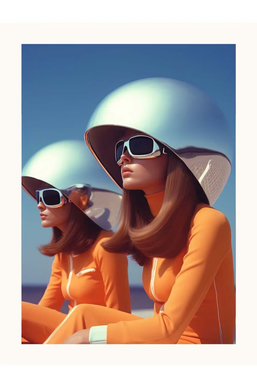 HARTMAN Плакат a.i. art Retro Future 05 4572 x 6096 cm