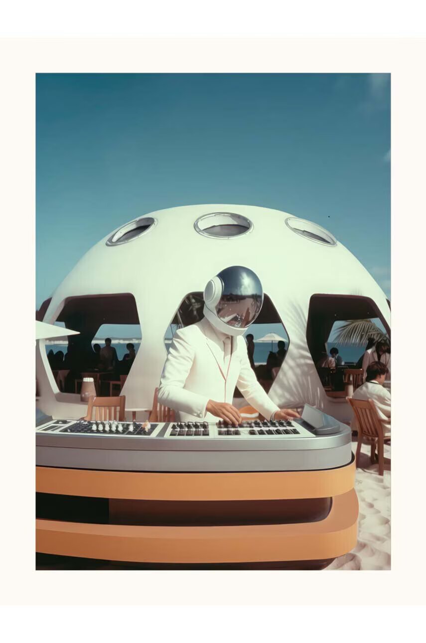 HARTMAN Плакат a.i. art Retro Future 11 2794 x 3556 cm