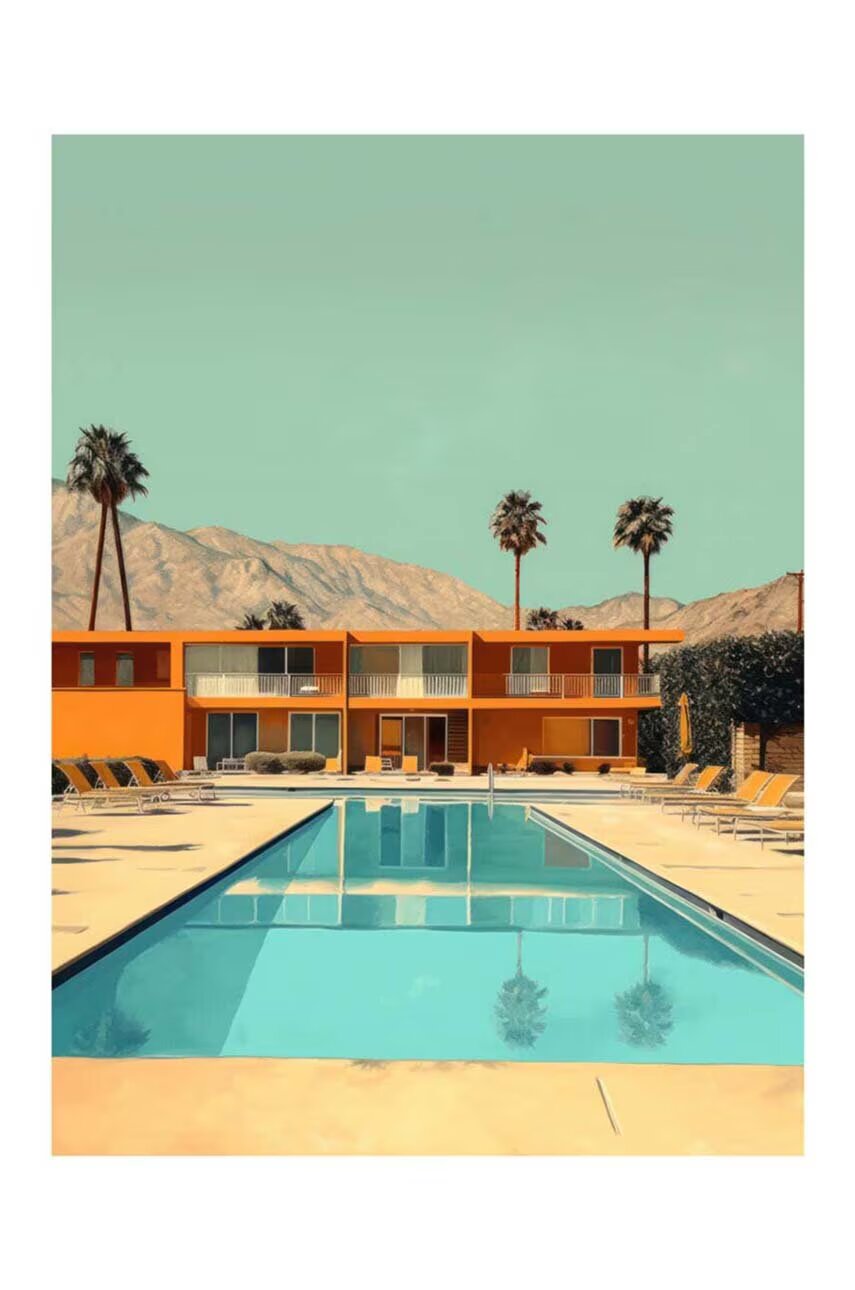 HARTMAN Плакат a.i. art Villa California 05 2794 x 3556 cm