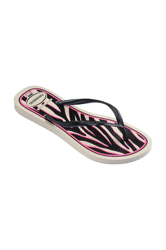 Havaianas джапанки дамски SLIM ANIMALS черни 4103352.7018
