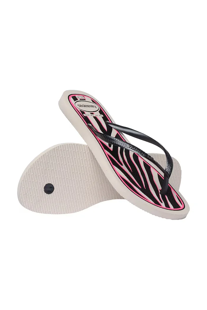Havaianas джапанки дамски SLIM ANIMALS черни 4103352.7018