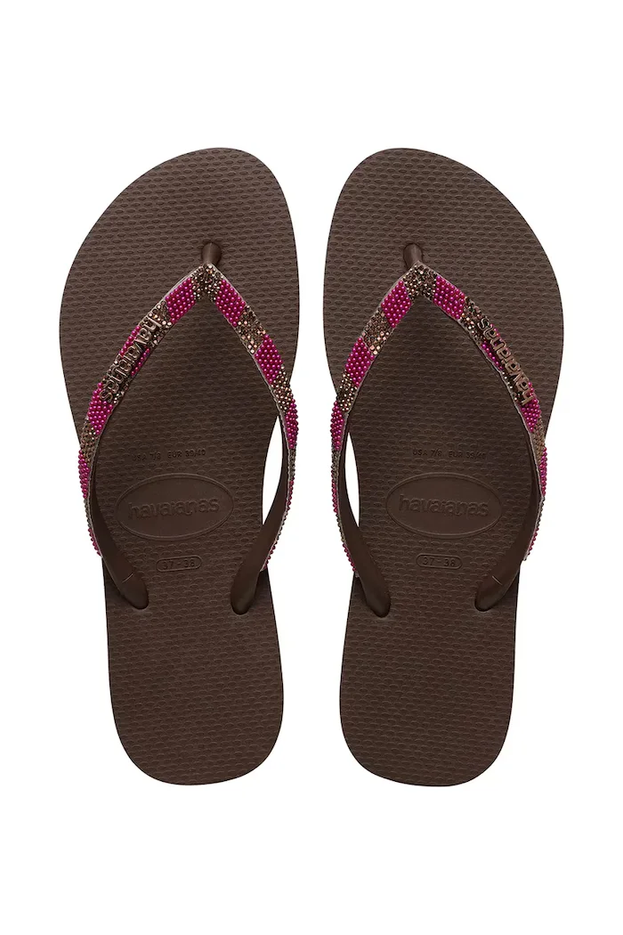 Havaianas джапанки дамски SLIM GLOW кафяви 4150168.0727