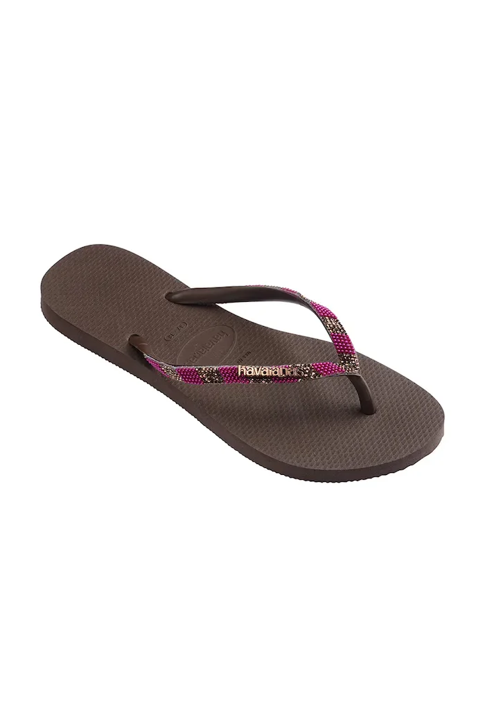 Havaianas джапанки дамски SLIM GLOW кафяви 4150168.0727