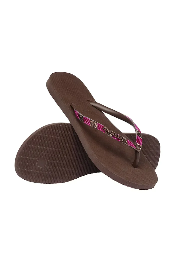 Havaianas джапанки дамски SLIM GLOW кафяви 4150168.0727
