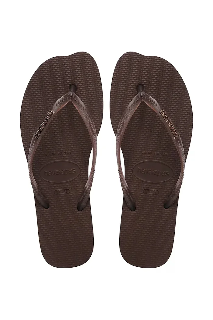 Havaianas джапанки дамски SLIM SPLIT кафяви 4150398.00727