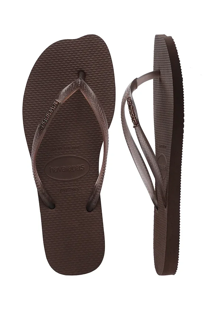 Havaianas джапанки дамски SLIM SPLIT кафяви 4150398.00727