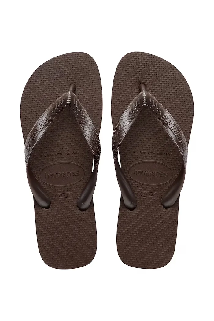 Havaianas джапанки дамски TOP TIRAS кафяви 4137428.0727