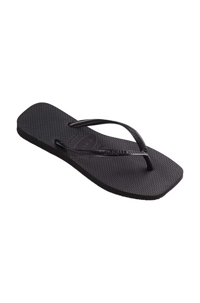 Havaianas Джапанки SQUARE в черно с равна подметка 4148301.0090