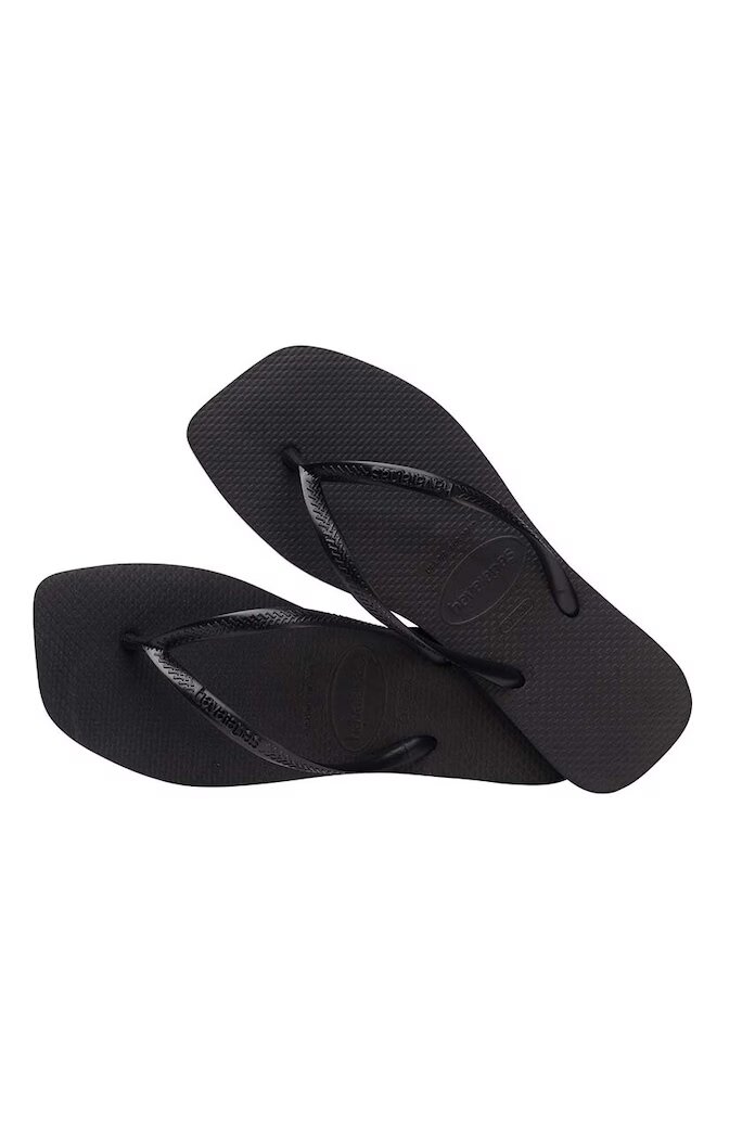 Havaianas Джапанки SQUARE в черно с равна подметка 4148301.0090