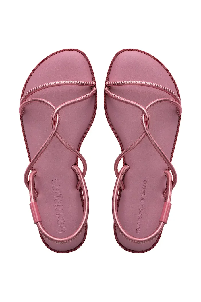 Havaianas сандали дамски UNA MANGA розови 4149609.9339