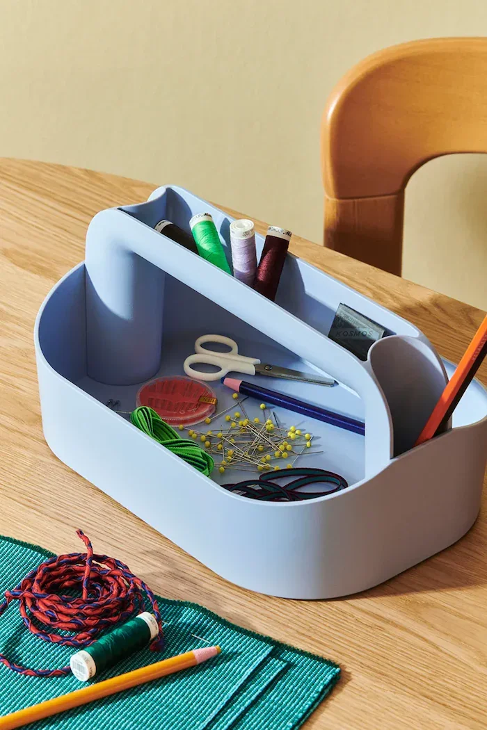 HAY Кутия за съхранение Tool Box 21 x 30 x 14 cm в синьо