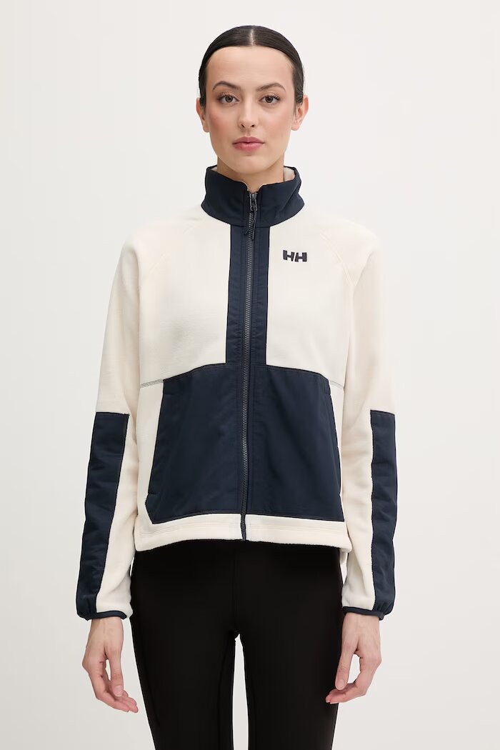 Helly Hansen Дамски суичър с цип поларен RIG бежов 54078