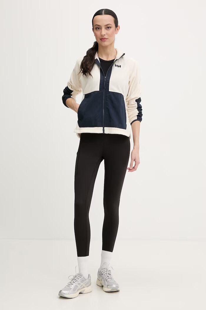 Helly Hansen Дамски суичър с цип поларен RIG бежов 54078