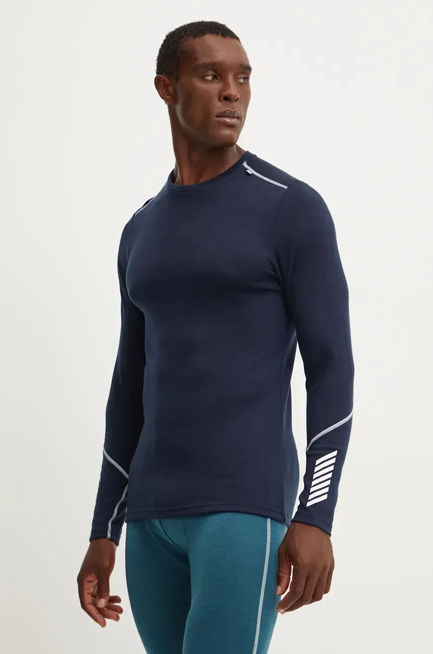 Helly Hansen Функционална вълнена блуза с дълъг ръкав LIFA MERINO