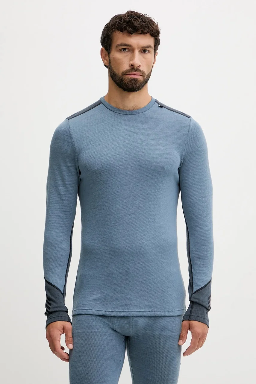 Helly Hansen Функционална вълнена блуза с дълъг ръкав LIFA MERINO