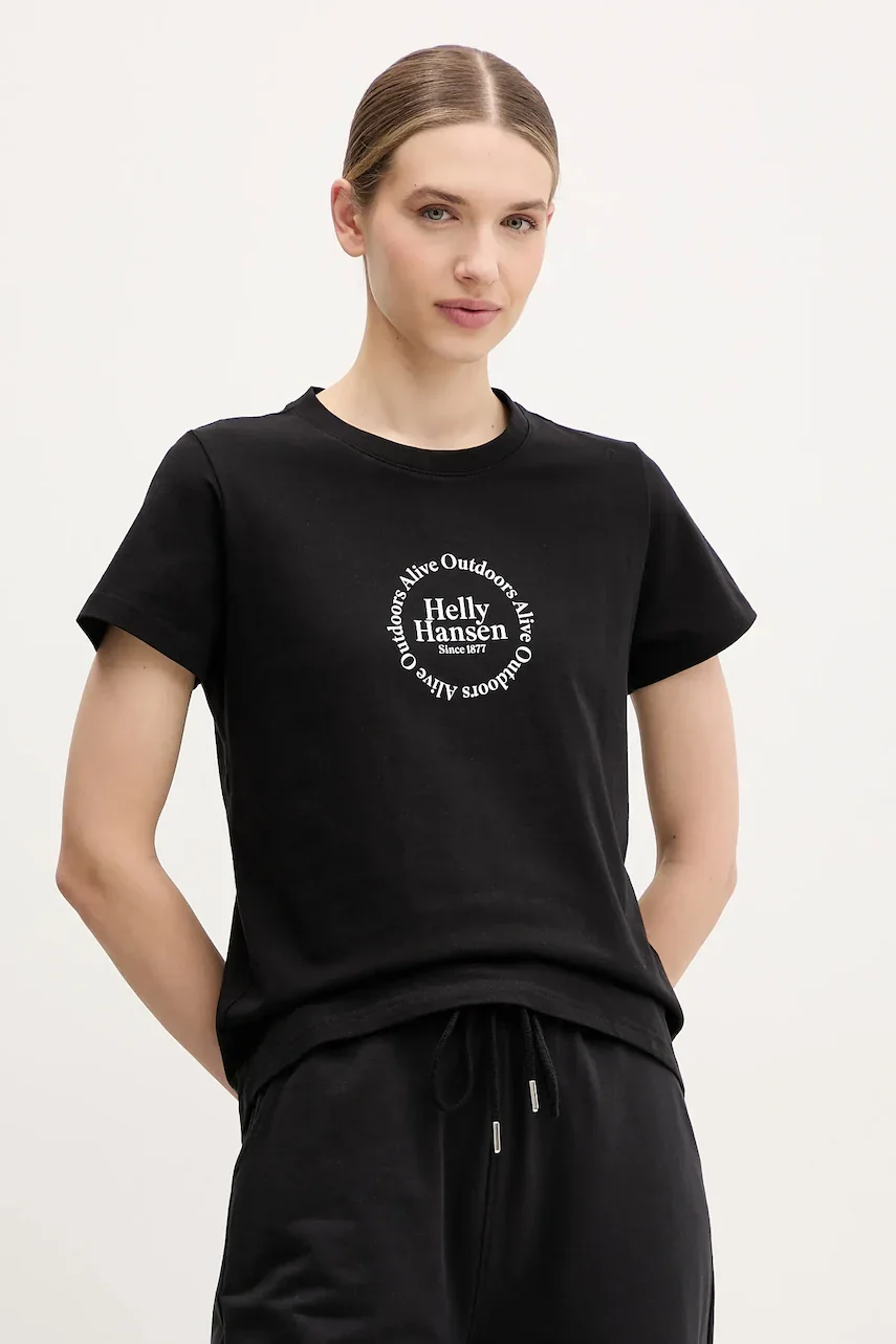 Helly Hansen Памучна тениска CORE GRAPHIC