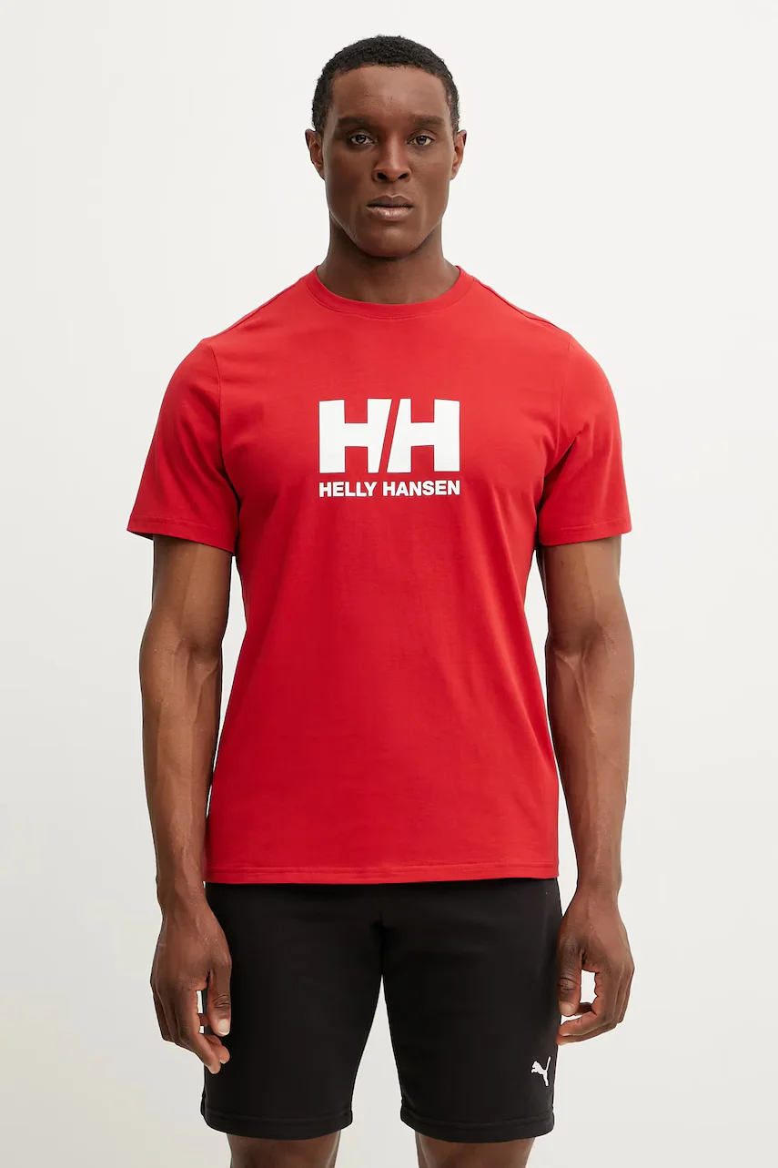 Helly Hansen Памучна тениска HH LOGO