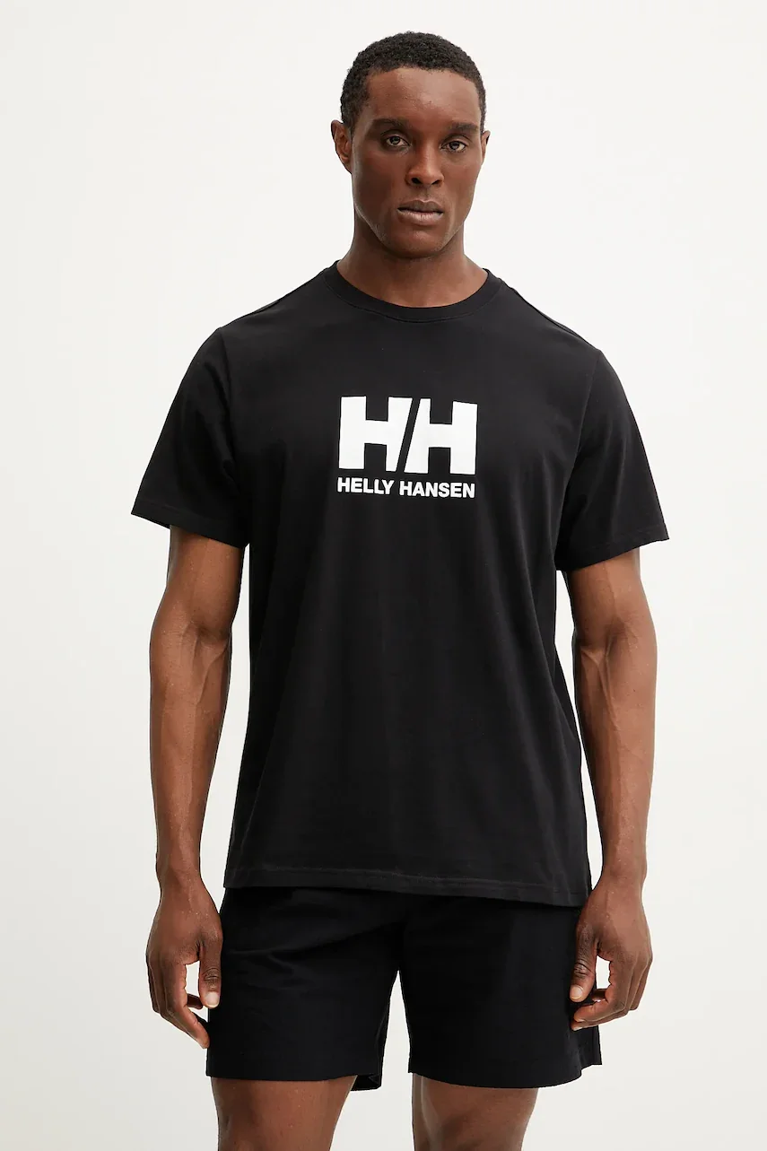 Helly Hansen Памучна тениска HH LOGO