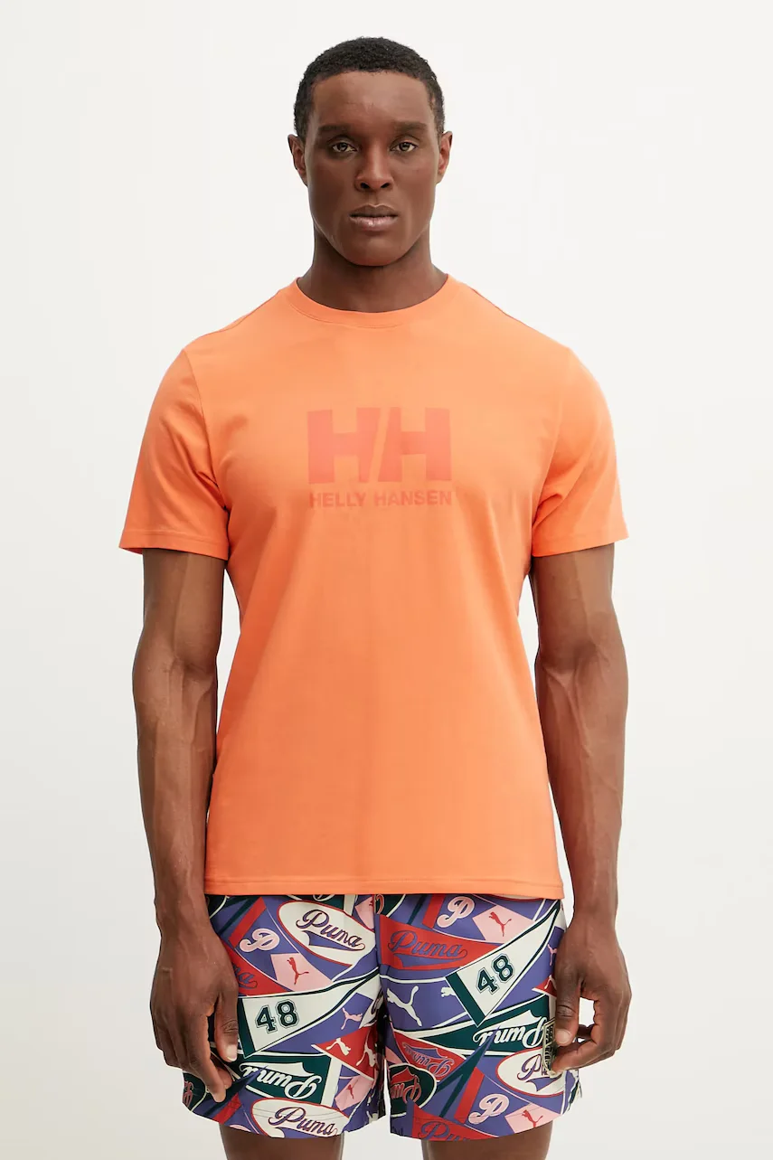 Helly Hansen Памучна тениска HH LOGO