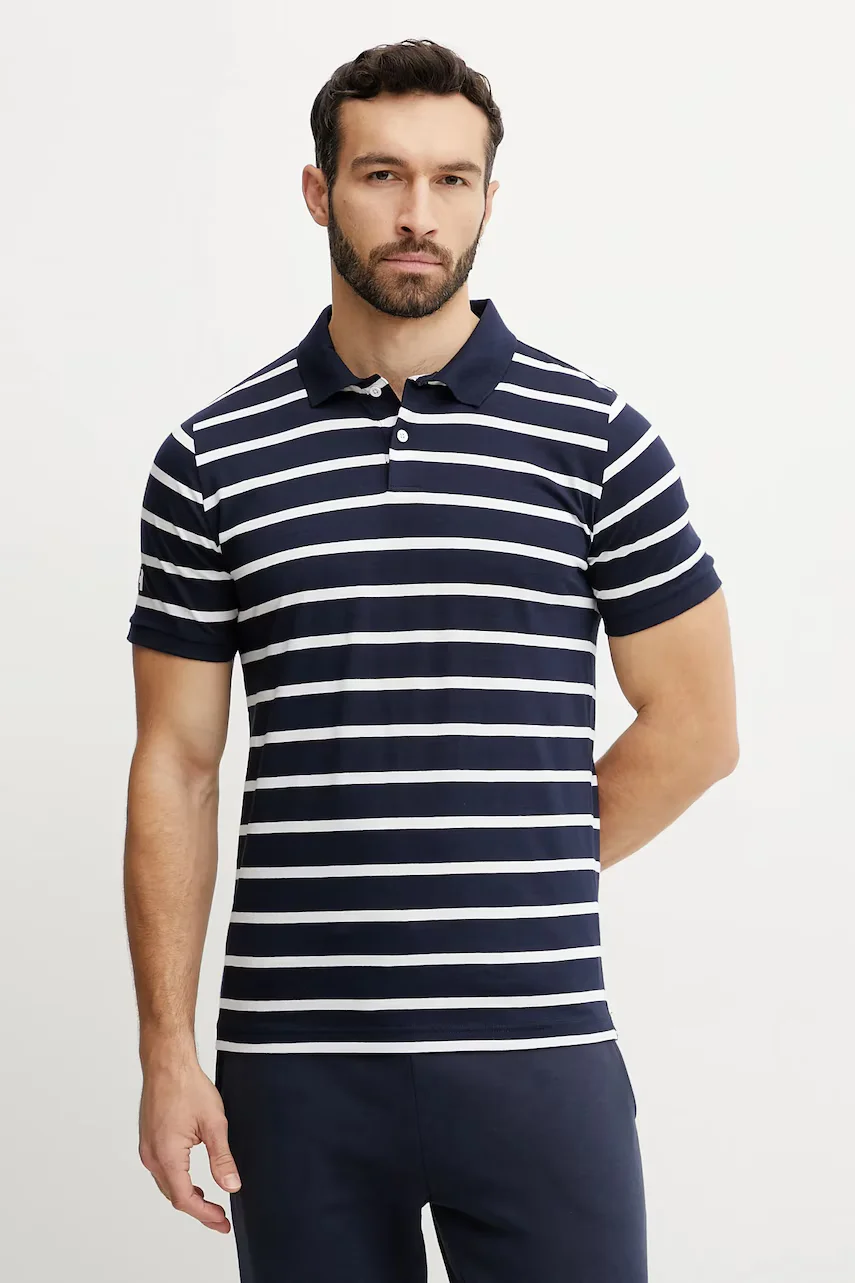 Helly Hansen Памучна тениска с яка NEWPORT POLO